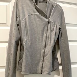 Lululemon Grey Long-Sleeve, Zip-Up